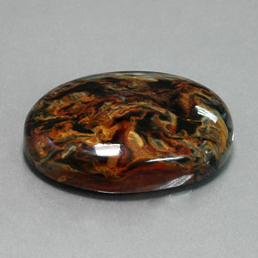 Pietersite Multicolore naturale da 41.88 ct, Ovale, Opaco