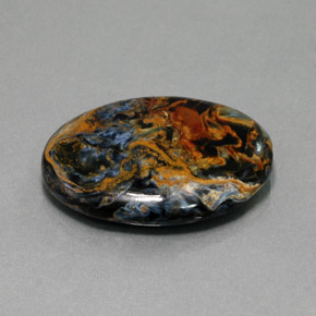 Pietersite Multicolore naturale da 26.23 ct, Taglio ovale, Opaco
