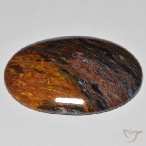 Pietersite Multicolore naturale da 21.73 ct, Ovale, Opaco