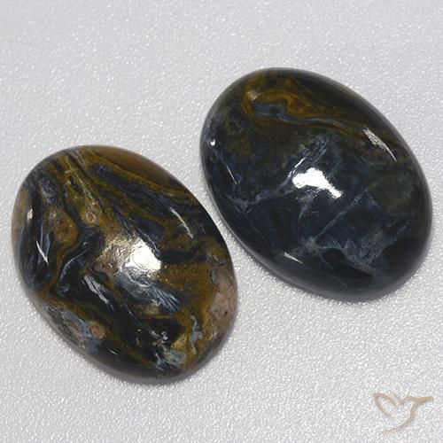 Gemme di Pietersite Multicolore naturale da 18.62 ct, Ovale, Opaco