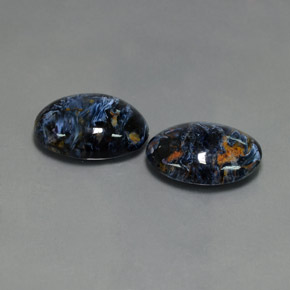 Gemme di Pietersite Multicolore naturale da  ct, Taglio ovale, Opaco