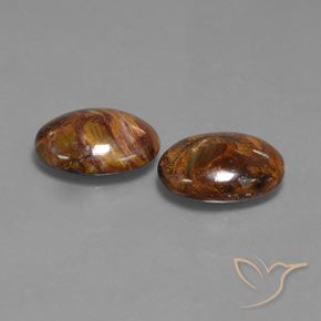 Gemme di Pietersite Multicolore naturale da 8.23 ct, Ovale, Opaco