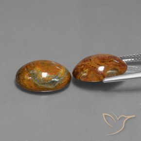 Gemme di Pietersite Multicolore naturale da 9.11 ct, Ovale, Opaco