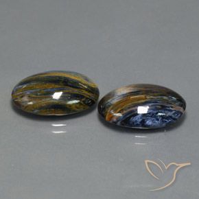 Gemme di Pietersite Multicolore naturale da 16.26 ct, Ovale, Opaco