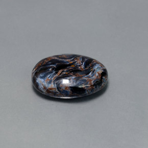 Pietersite Multicolore naturale da 7.11 ct, Taglio ovale, Opaco