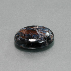 Pietersite Multicolore naturale da 4.49 ct, Taglio ovale, Opaco