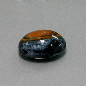 Pietersite Multicolore naturale da 5.18 ct, Taglio ovale, Opaco