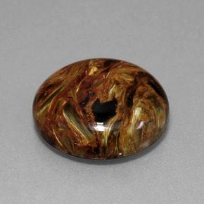 Pietersite Multicolore naturale da 14.65 ct, Taglio rotondo, Opaco