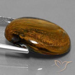 Pietersite Multicolore naturale da 13.27 ct, Ovale, Opaco
