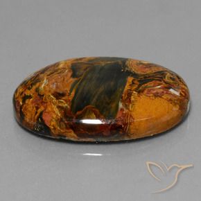 Pietersite Multicolore naturale da 31.05 ct, Ovale, Opaco