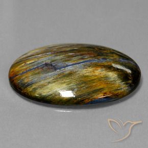 Pietersite Multicolore naturale da 23.40 ct, Ovale, Opaco