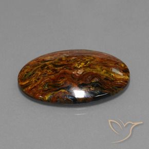 Pietersite Multicolore naturale da 22.19 ct, Ovale, Opaco