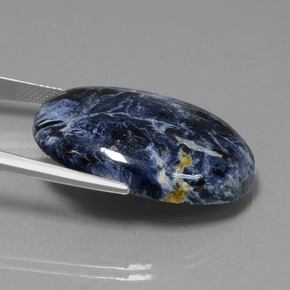 Pietersite Multicolore naturale da 30.94 ct, Taglio ovale, Opaco