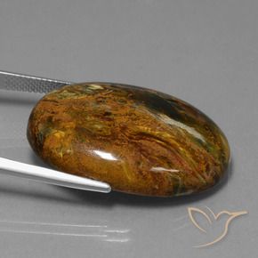 Pietersite Multicolore naturale da 34.18 ct, Ovale, Opaco