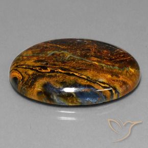 Pietersite Multicolore naturale da 27.91 ct, Ovale, Opaco