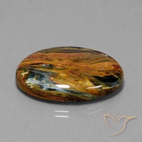 Pietersite Multicolore naturale da 33.78 ct, Ovale, Opaco