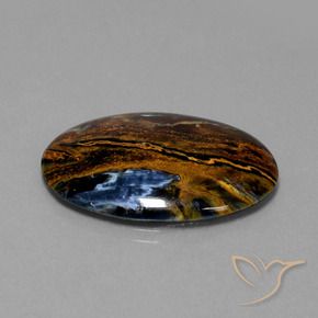 Pietersite Multicolore naturale da 19.63 ct, Ovale, Opaco