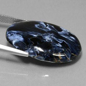 Pietersite Multicolore naturale da 30.07 ct, Taglio ovale, Opaco