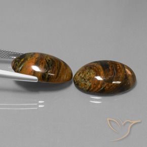 Gemme di Pietersite Multicolore naturale da 23.62 ct, Ovale, Opaco