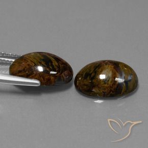Gemme di Pietersite Multicolore naturale da 10.01 ct, Ovale, Opaco