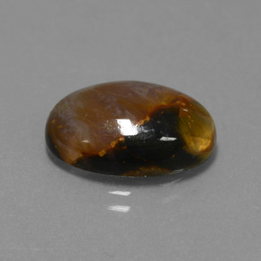 Pietersite Multicolore naturale da 7.21 ct, Taglio ovale, Opaco