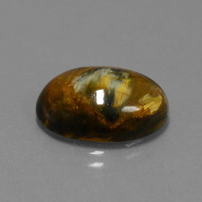 Pietersite Multicolore naturale da 7.40 ct, Taglio ovale, Opaco