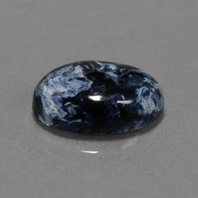 Pietersite naturale multicolore da 4,85 ct, taglio ovale, opaco