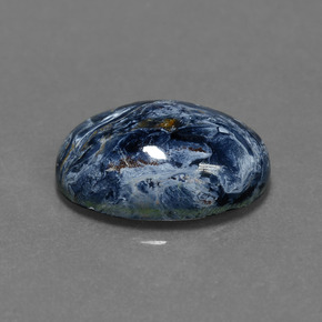 Pietersite naturale multicolore da 4,33 ct, taglio ovale, opaco