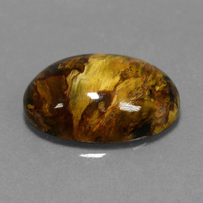 Pietersite Multicolore naturale da 7.62 ct, Taglio ovale, Opaco