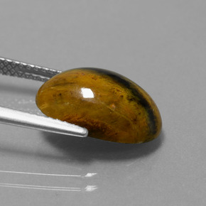 Pietersite Multicolore naturale da 4.63 ct, Taglio ovale, Opaco