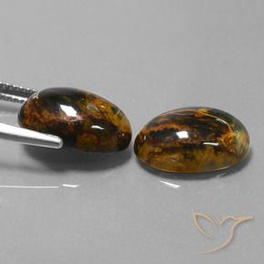 Gemme di Pietersite Multicolore naturale da 10.09 ct, Ovale, Opaco