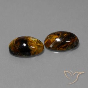 Gemme di Pietersite Multicolore naturale da 9.80 ct, Ovale, Opaco