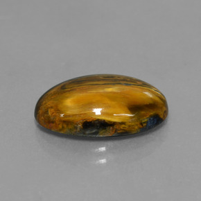 Pietersite Multicolore naturale da 3.89 ct, Taglio ovale, Opaco