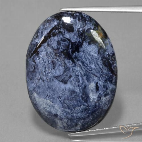 26.73ct Naturale Multicolore Pietersite, Ovale, Opaco