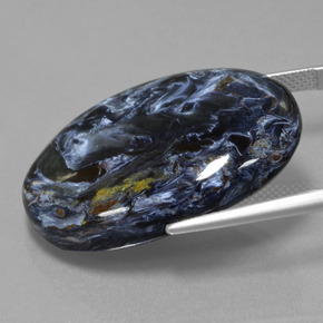 Pietersite Multicolore naturale da 35.79 ct, Taglio ovale, Opaco