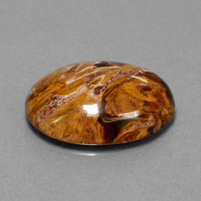 Pietersite Multicolore naturale da 6.54 ct, Taglio ovale, Opaco