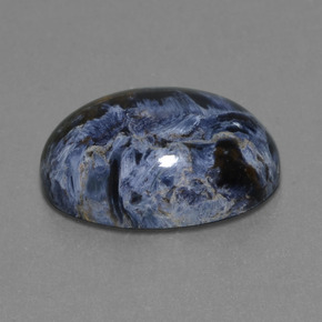 Pietersite naturale multicolore da 10,63 ct, taglio ovale, opaco