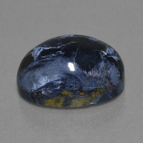 Pietersite naturale multicolore da 15,74 ct, taglio ovale, opaco
