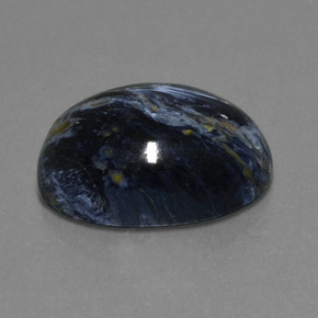 Pietersite naturale multicolore da 10,97 ct, taglio ovale, opaco
