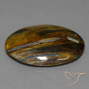 Pietersite Multicolore naturale da 20.70 ct, Ovale, Opaco