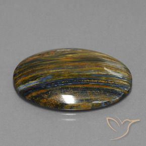 Pietersite Multicolore naturale da 24.13 ct, Ovale, Opaco