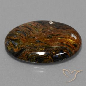 Pietersite Multicolore naturale da 29.04 ct, Ovale, Opaco