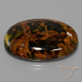 Pietersite Multicolore naturale da 36.52 ct, Ovale, Opaco