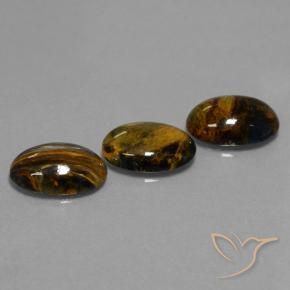Gemme di Pietersite Multicolore naturale da 12.70 ct, Ovale, Opaco