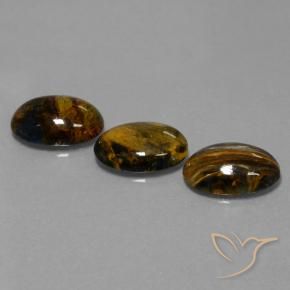Gemme di Pietersite Multicolore naturale da 12.70 ct, Ovale, Opaco