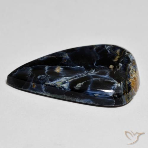 Pietersite Multicolore naturale da 15.99 ct, Forma a pera, Opaco