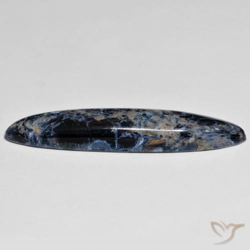 Pietersite Multicolore naturale da 11.62 ct, Taglio marquise, Opaco