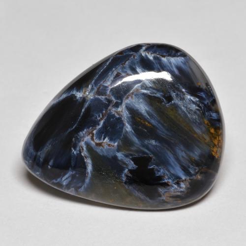 Pietersite Multicolore naturale da 10.16 ct, Forma a pera, Opaco