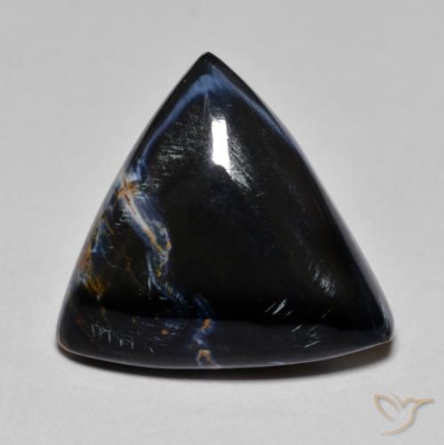 Pietersite Multicolore naturale da 9.81 ct, Taglio trillion, Opaco