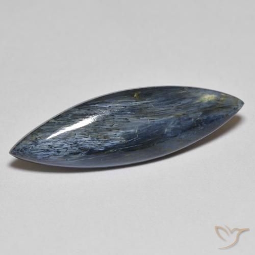 4.85ct Naturale Multicolore Pietersite, Taglio marquise, Opaco